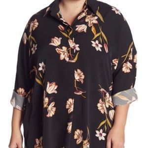 Catherine Catherine Malandrino Boyfriend Blouse 1X